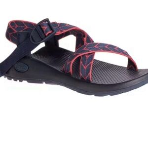 Chaco Navy and Red Strap Sandals (Chaco Z1, great condition, Women’s 8)